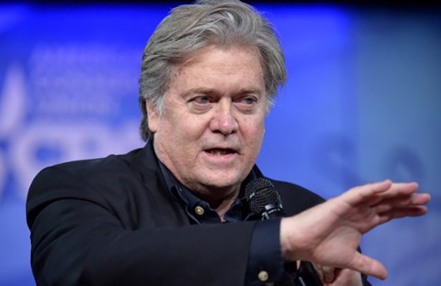 Bannon leaves White House – but vows to fight on for Trump