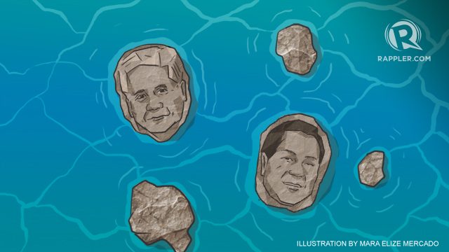 Will Duterte jetski to ‘Albert rock’ and ‘Tony rock’?