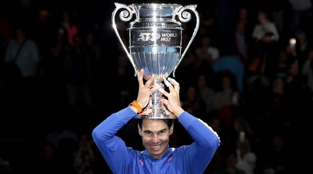 Nadal ends 2019 as No. 1 for 5th time