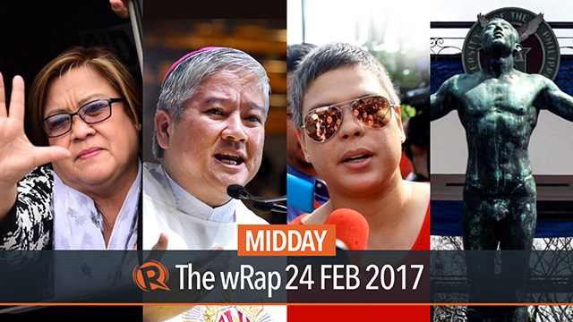 De Lima arrest, Villegas vs Duterte, Project NOAH | Midday wRap