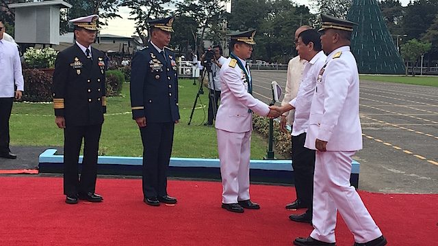 New AFP chief: Only PH flag will fly across our land, air, seas