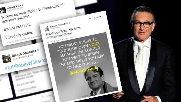 PH stars, personalities react to Robin Williams death