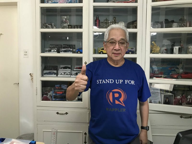 LOOK: Caritas PH director wears shirt to defend press freedom