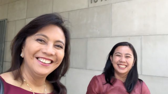 WATCH: Robredo’s vlog on daughter Aika’s Harvard graduation