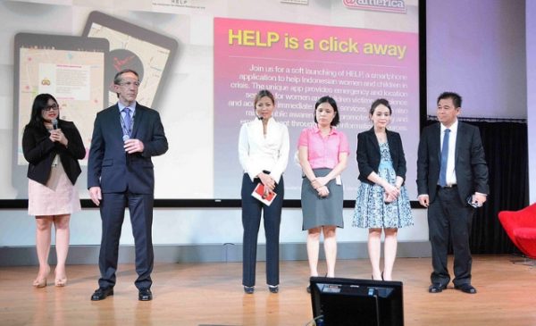 SOFT LAUNCH. The U.S. Embassy hopes the app will help Indonesian women. Photo by atamerica    