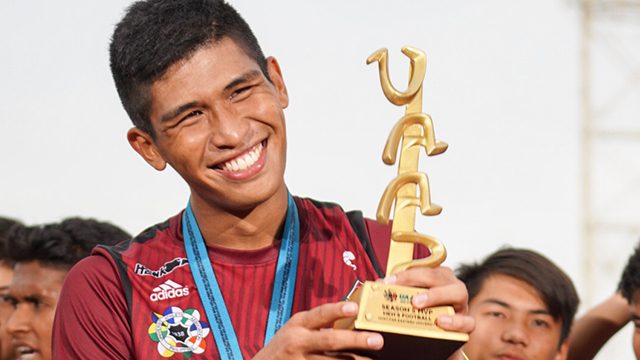 Ian Clarino relishes last UAAP football battle with his brothers