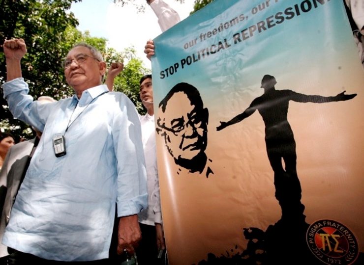 Ex-UP president Dodong Nemenzo’s condition still critical