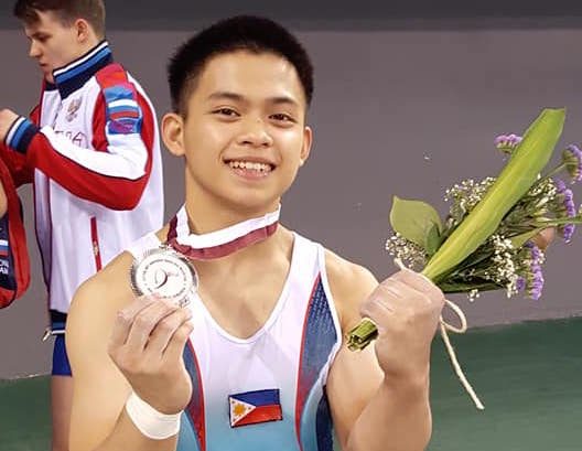 Filipino gymnast Yulo pockets 3rd world cup medal in a span of 1 month
