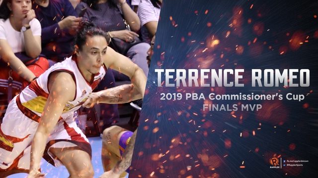 Romeo hailed Finals MVP as San Miguel rules anew