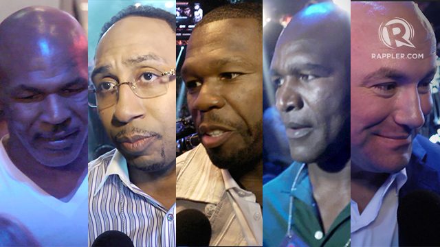 HIGHLIGHTS: Celebrities spotted at Mayweather vs Pacquiao weigh-in