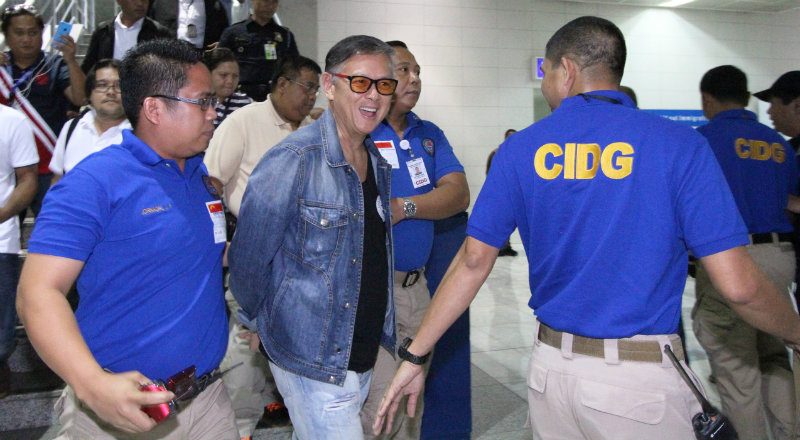 Reyes brothers arrive, now at Crame