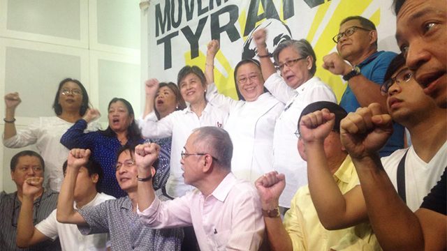 Civil libertarians launch Movement vs Duterte’s ‘acts of tyranny’