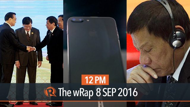 Duterte and Obama, ASEAN on China, Apple iPhone 7 | 12PM wRap
