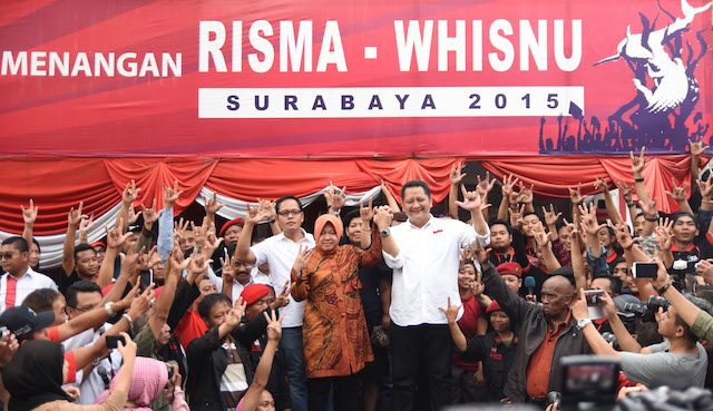 KPU: Risma-Whisnu wali kota-Wakil wali kota Surabaya terpilih