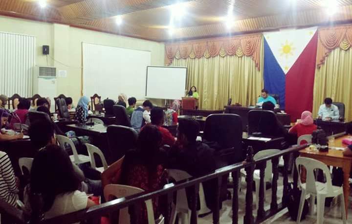 FUTURE LEADERS. Youth leaders in the province participate in the Basilan Youth Congress. Photo courtesy of Yarah Musa 