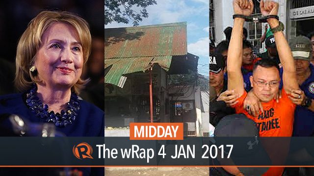 Trump inauguration, Kidapawan jailbreak, Marcelino | Midday wRap