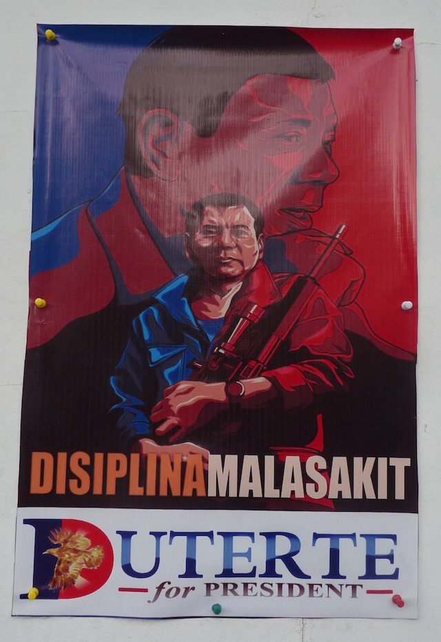 COMMANDOTERTE. A poster showing 'CommandoTerte' in Cebu. 