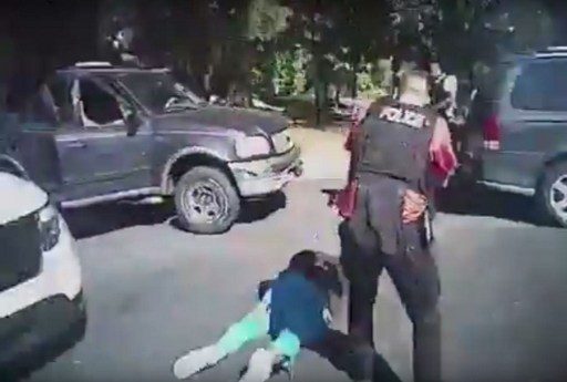 Charlotte police release video of black man’s fatal shooting