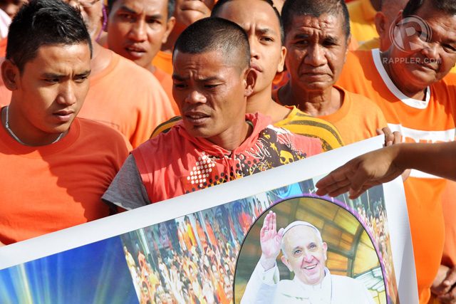 Tarlac inmates welcome Pope Francis: Don’t forget us