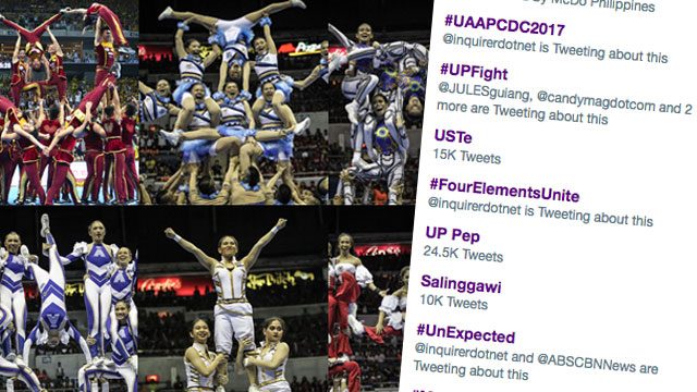 WATCH: Netizens celebrate UAAP Cheerdance Competition 2017 on social media