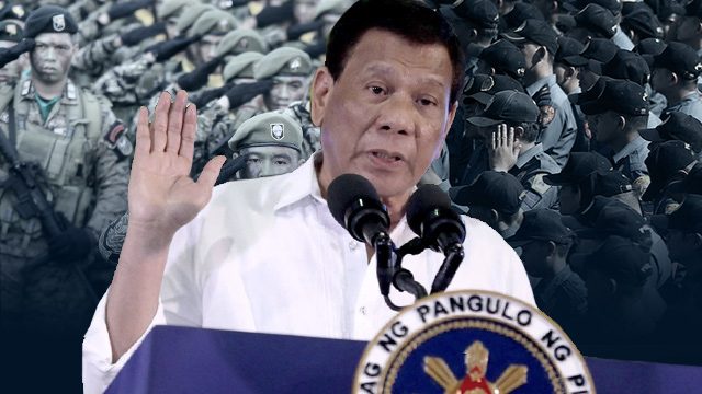 Over 6,000 cops, 600 soldiers to secure 2018 SONA