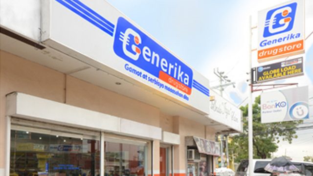 Ayala Corp acquires 50% stake in Generika drugstore chain
