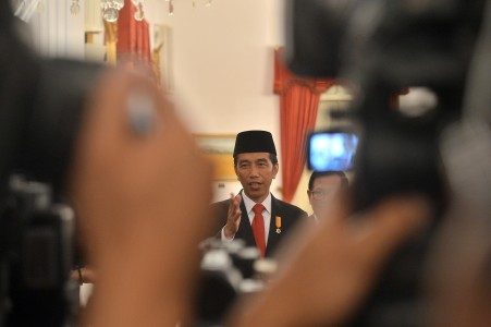 Kunjungi Presiden Jokowi di Istana, Megawati dijamu ikan bakar