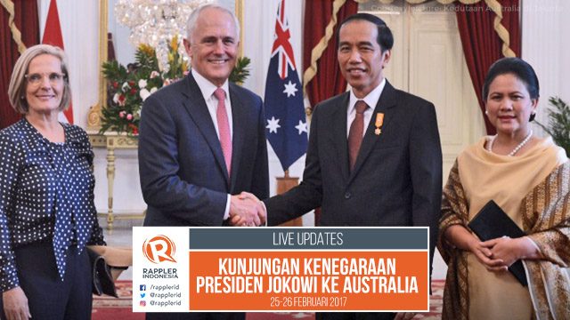 LIVE UPDATES: Kunjungan Kenegaraan perdana Presiden Jokowi ke Australia