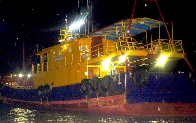 ‘Floating shabu lab’ seized in Subic Bay, 4 Chinese nationals nabbed