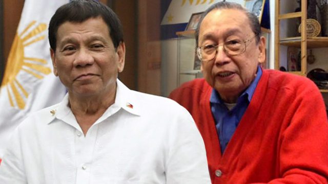 Duterte threatens to slap Sison if they meet