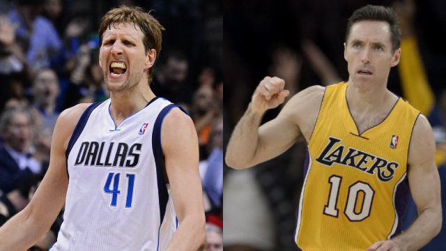 NBA: Nowitzki and Nash make NBA history