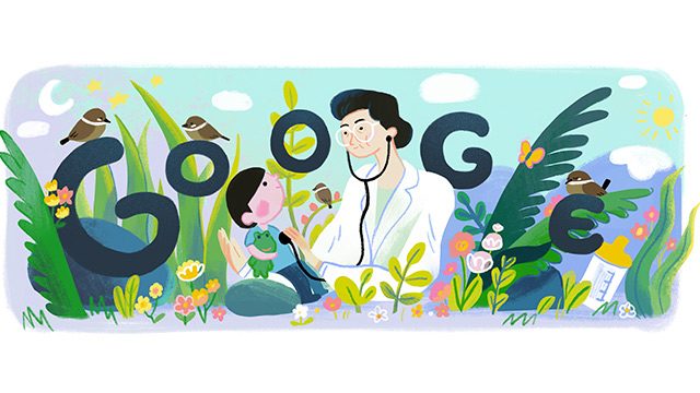 Google honors National Scientist Fe del Mundo with a doodle