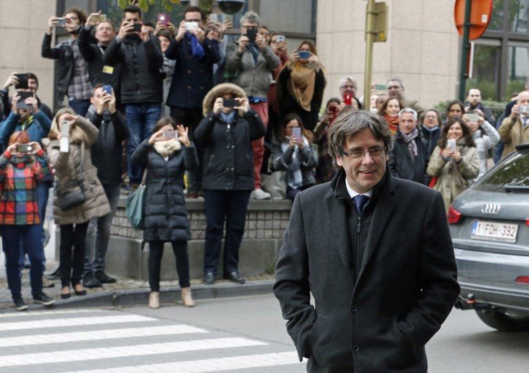 Ousted Catalan leader blasts Spain after Belgium frees him