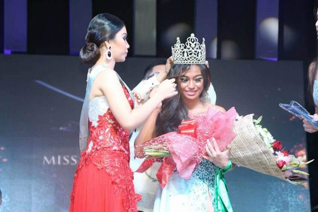 PAGEANT QUEEN. Cherry May Regalado also has a passion for pageants. Photo from Regalado 