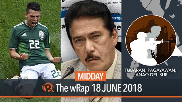 ISIS operatives, Tito Sotto, World Cup 2018 | Midday wRap