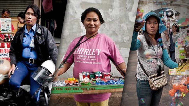 WOMEN AT WORK. The #WhipIt campaign also broke out of the norm to feature a policewoman, street vendors and single moms.  