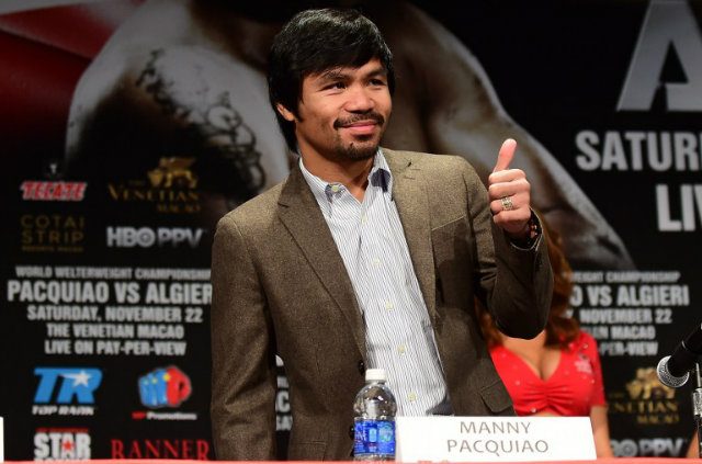 Pacquiao meets Amir Khan to discuss possible ‘Plan B’ fight