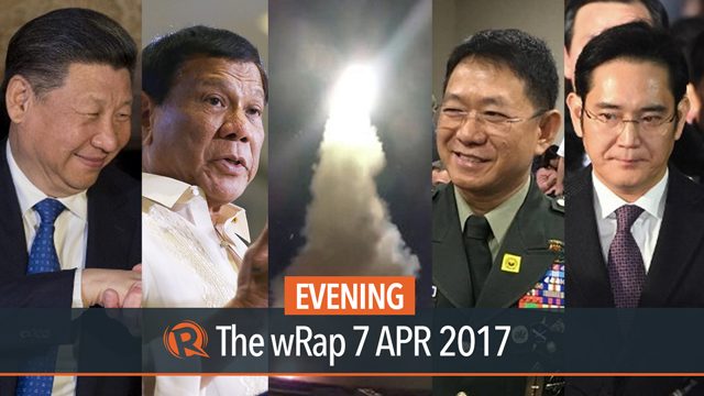 U.S. air strike, Duterte, Trump meets Xi | Evening wRap