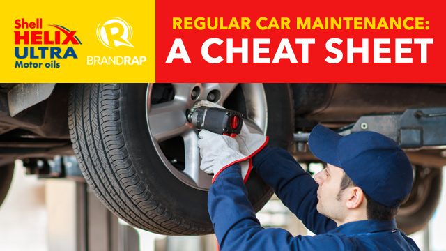Regular car maintenance: A cheat sheet
