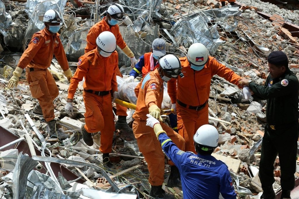 Rescuers scour rubble as Cambodia building collapse toll rises to 18