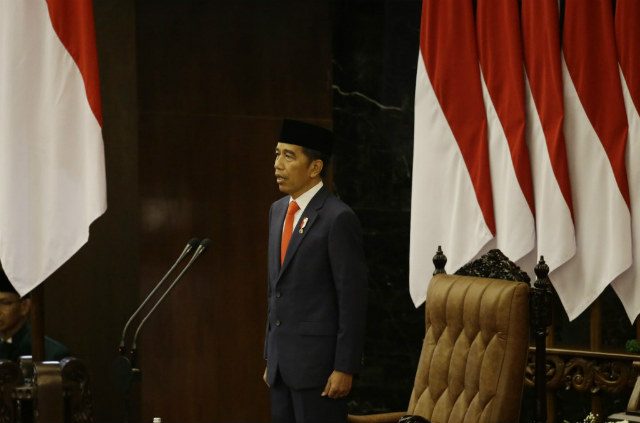 Indonesia’s Jokowi kicks off new term at heavily guarded ceremony
