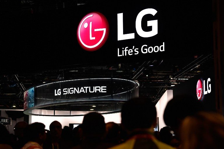 LG ELECTRONICS. Attendees walk through the LG booth at CES 2016 at the Las Vegas Convention Center on January 6, 2016 in Las Vegas, Nevada. File photo by David Becker/Getty Images/AFP 