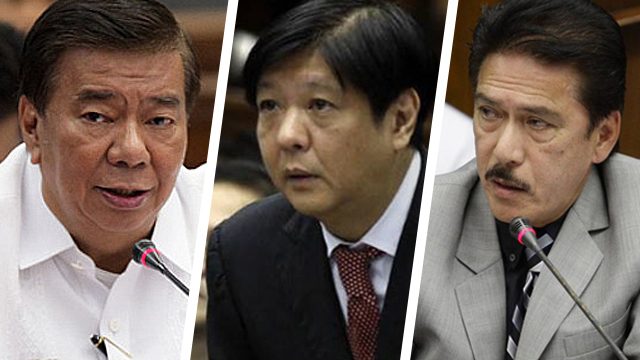 No sanctions for Bongbong Marcos?