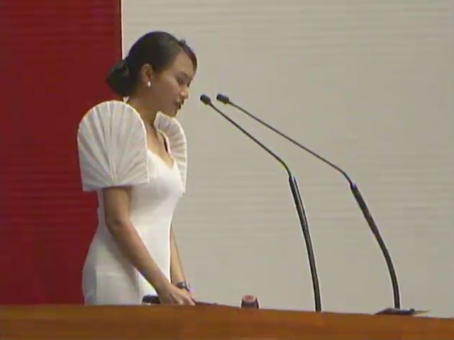 DIWA Representative Emmeline Aglipay-Villar. Screenshot from congress.gov.ph  