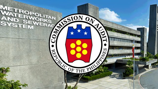 COA orders MWSS officials to return P8 million in meal allowances