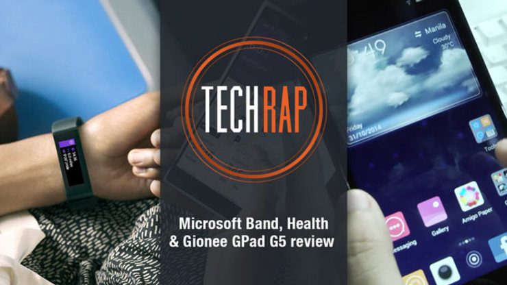 Microsoft Band, Health and Gionee GPad G5 review (TechRap)