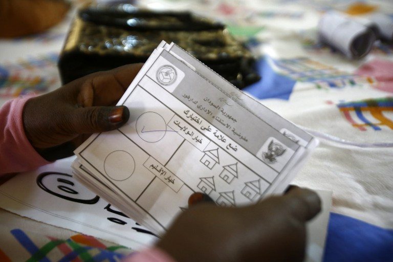 Darfur votes for 5-state status quo – referendum chief