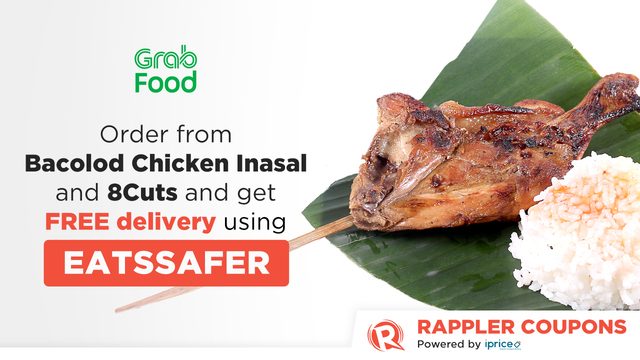 EATSSAFER. Coupon available with minimum order of P550. 