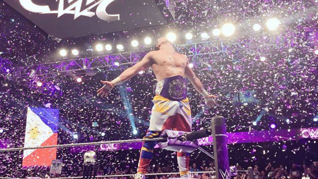 Fil-Am TJ Perkins wins WWE Cruiserweight Classic, becomes division’s new champ