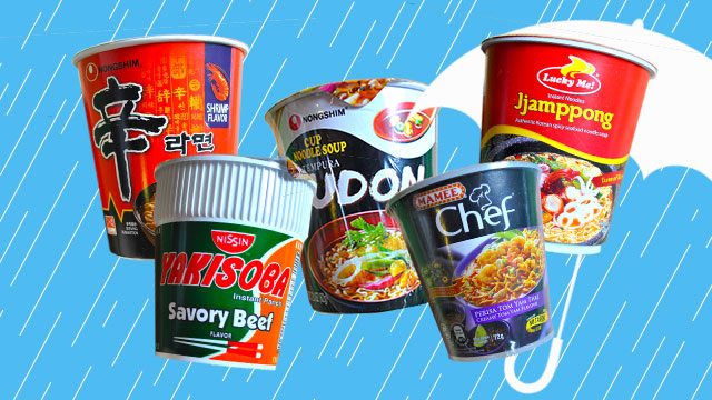 In the mood for noods: 10 convenience store cup noodles for the rainy weather